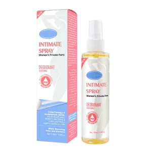 100ml Intimate Spray, Feminine Deodorant Spray, Portable Herbal Extracts Feminine Private Parts Cleaning Deodorant Spray