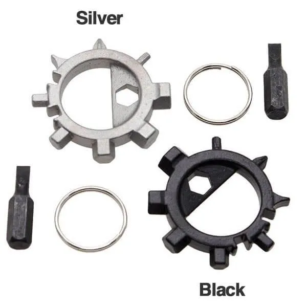 12-in-1 Multifunction EDC Octopus Pocket Keychain Tool