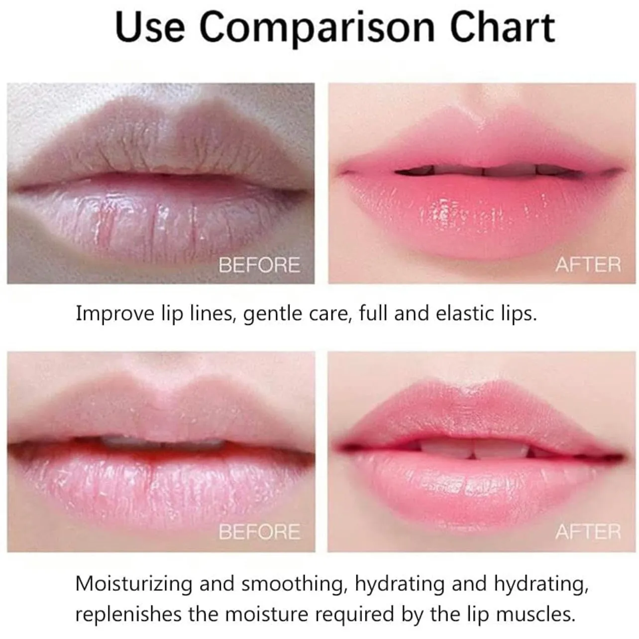 20 Piece PKB Luxury Korean Beauty Moisturizing Lip Treatment Masks