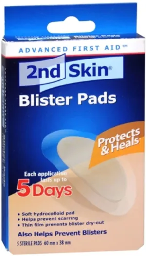 2nd Skin Blister Pads - 5 Pack
