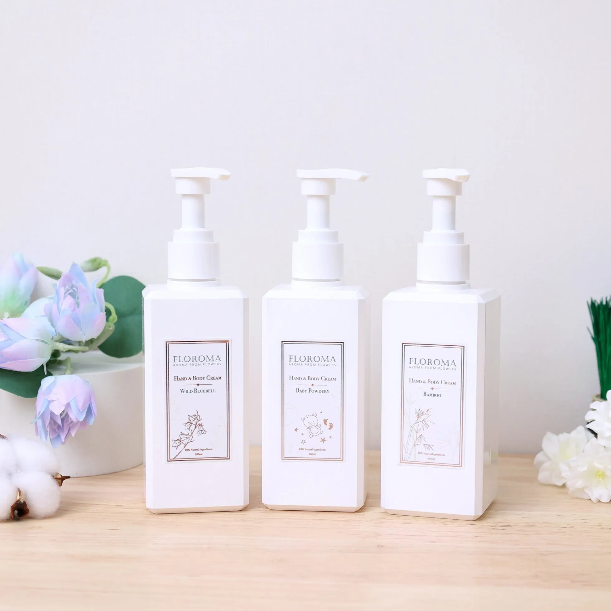 【限時優惠】香氛身體乳液3支套裝 Hand & Body Cream Delux Combo