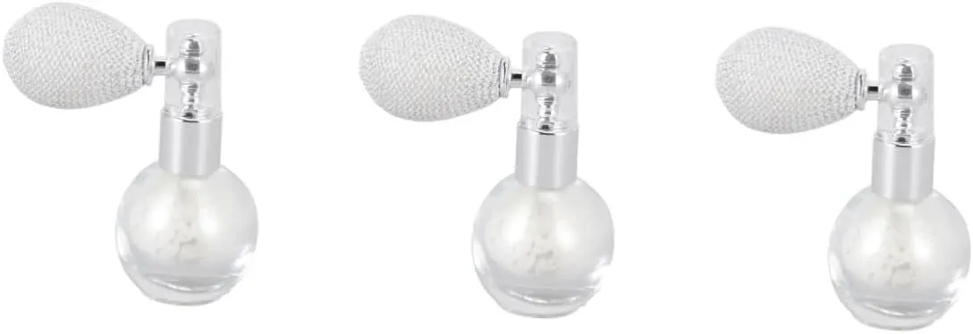 3pcs Loose Powder Sprayer Body Glitter Spray Glitter for Hair and Body Diamond Spray Bottle for Hair Powder Spraying Tool Makeup Body Powder