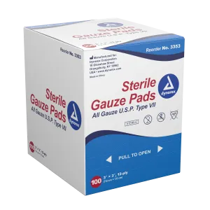 3x3 Gauze Pad, 100 ct
