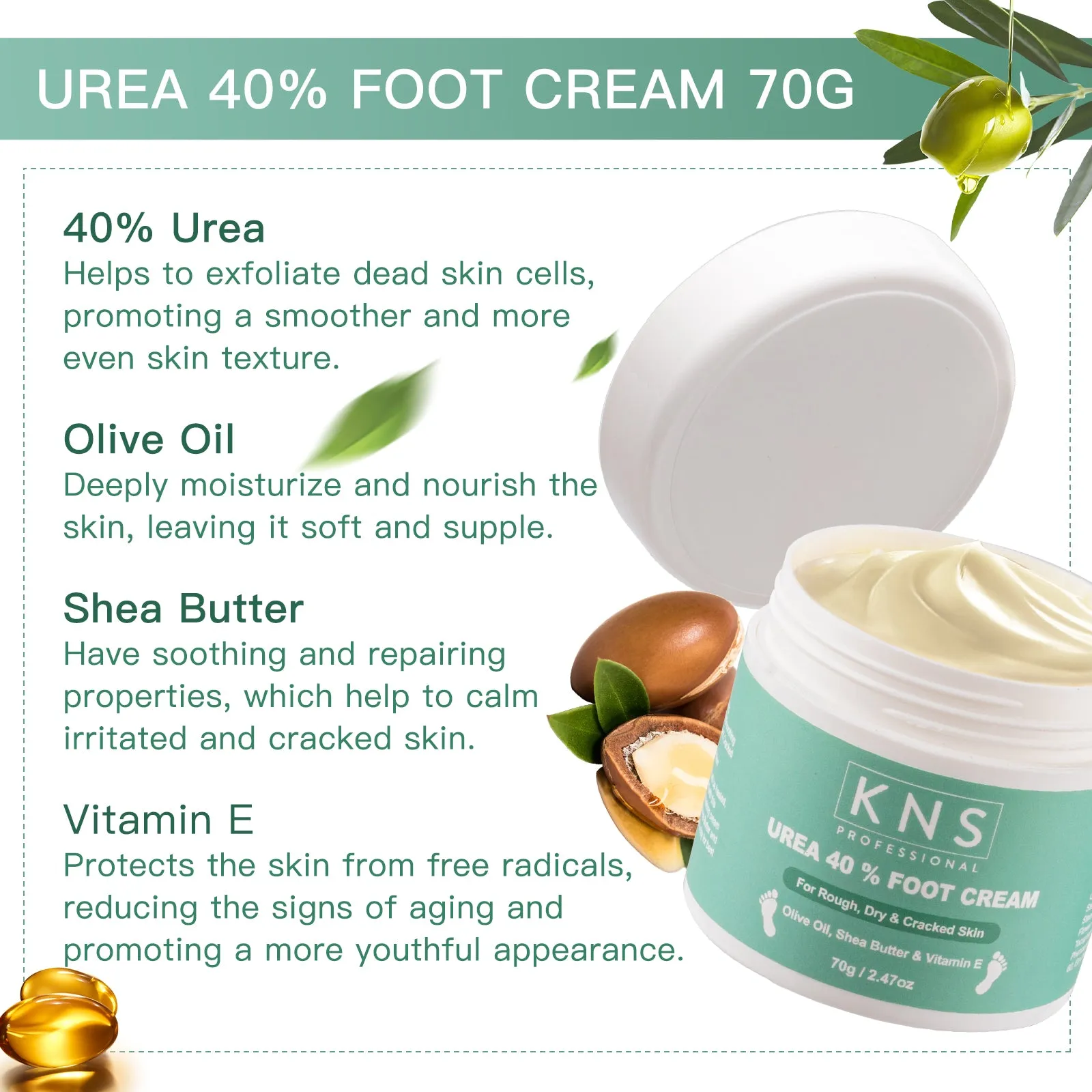40% Urea Foot Cream