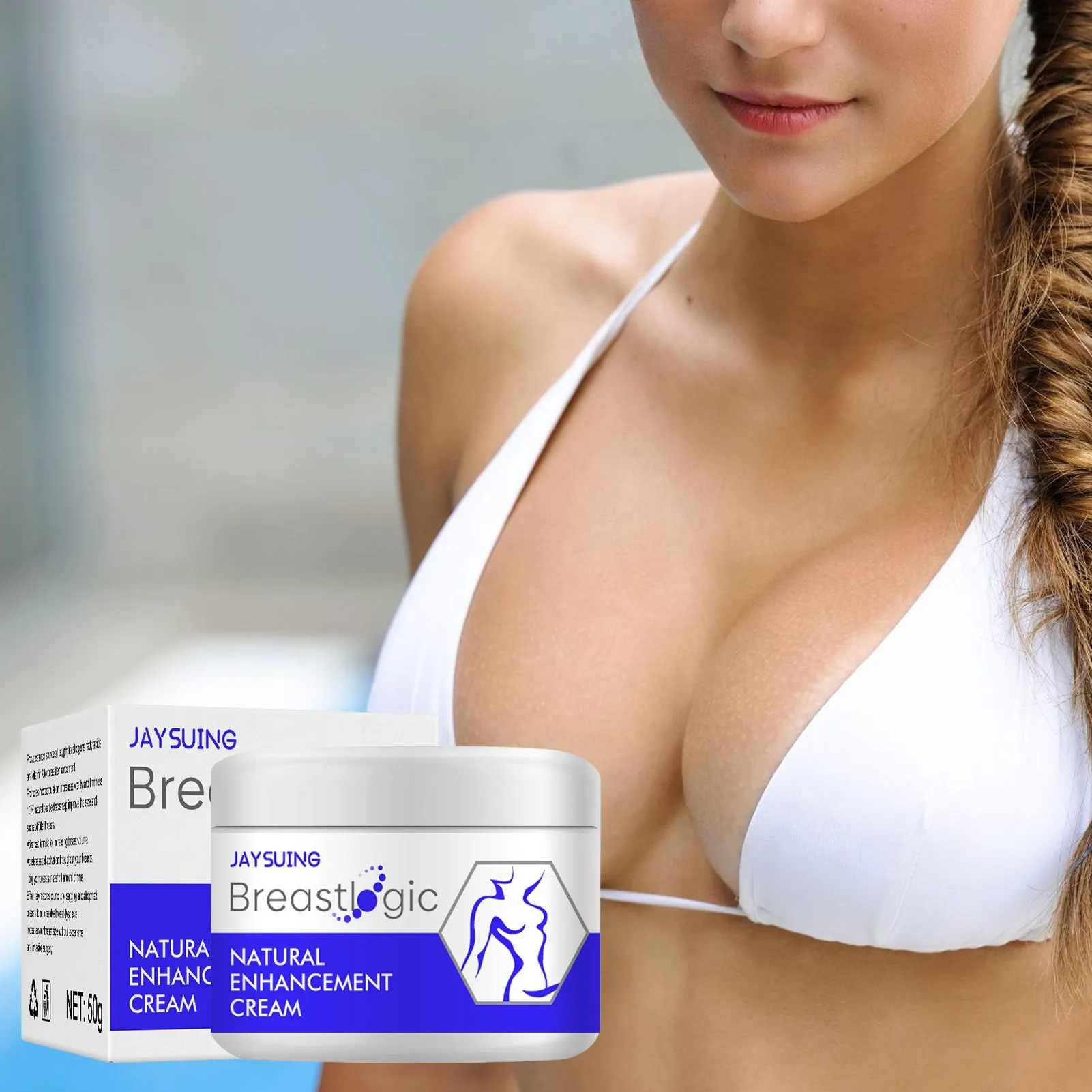 50g Breast Cream Breast Lifting Firming Improve Breast Sagging Rapid Growth Breast Enlargement Body Cream for Bigger Boobs Busto