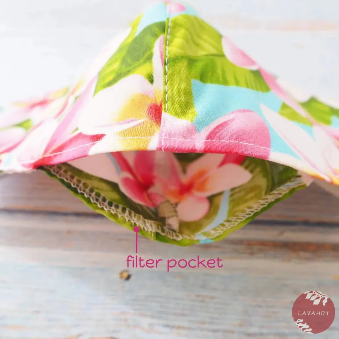 Adjustable   Filter Pocket • Blue Koko Crater
