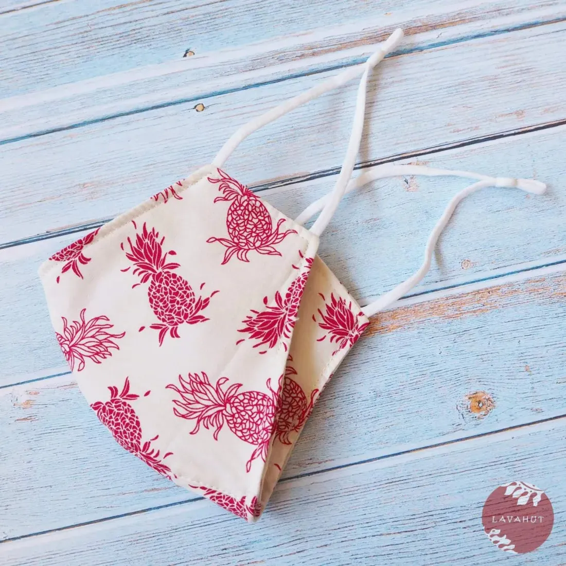 Adjustable   Filter Pocket • Cream Pineapple Swirl
