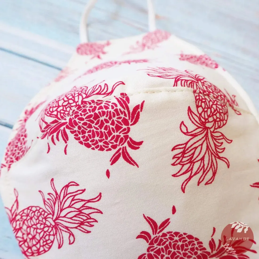 Adjustable   Filter Pocket • Cream Pineapple Swirl