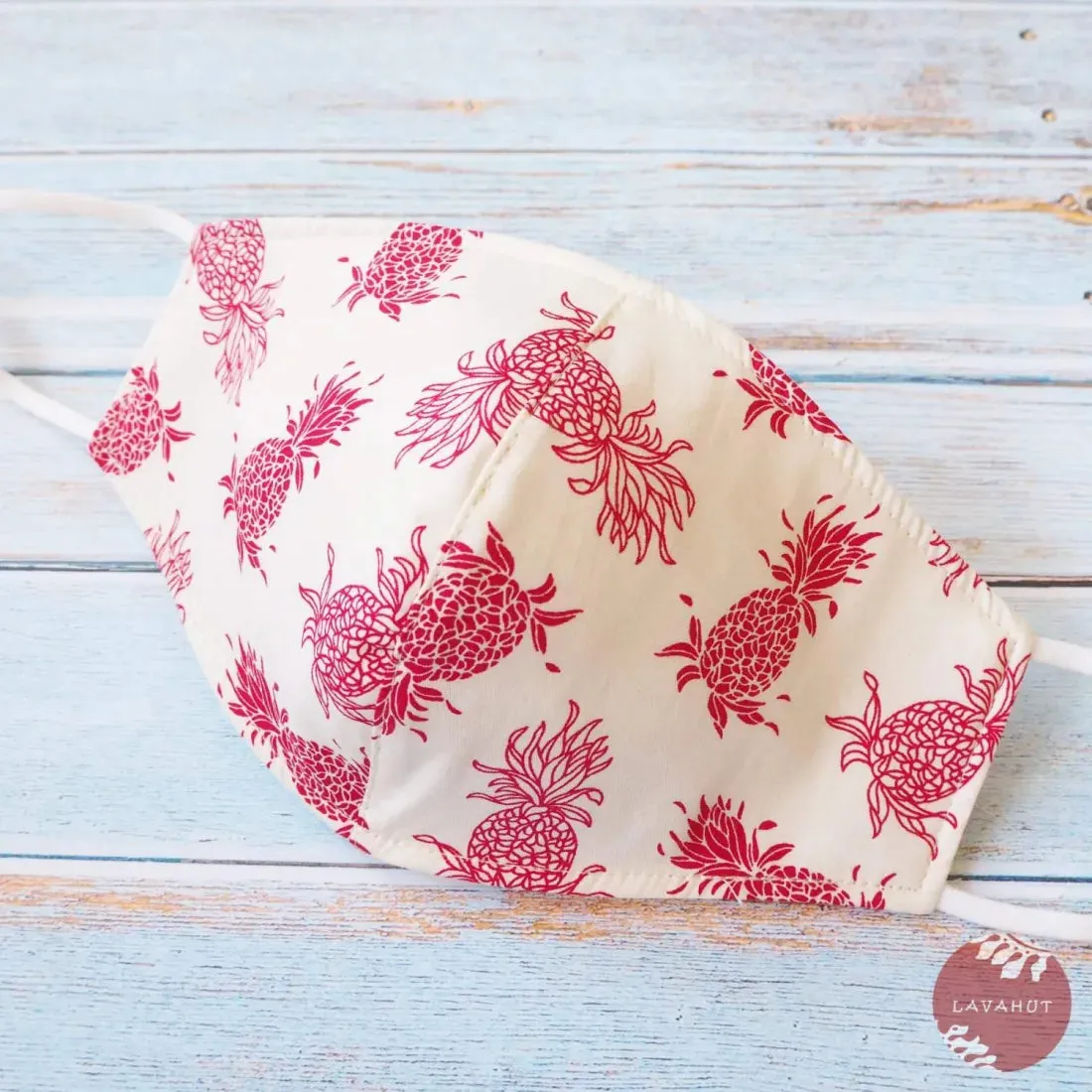 Adjustable   Filter Pocket • Cream Pineapple Swirl
