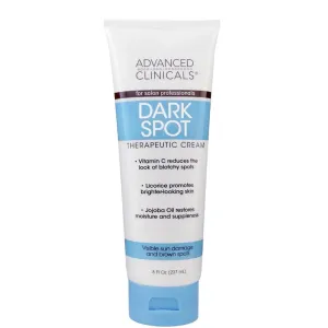 ADVANCED CLINICALS For Salon Professionals Dark Spot Therapeutic Cream كريم توحيد لون البشرة من ادفانسد كلينيكالز