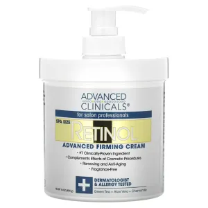 Advanced Clinicals, Retinol, Advanced Strengthening Cream, 454 g