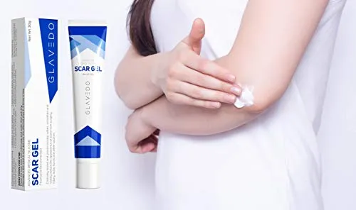 Advanced Medical Silicone Scar Gel - Topical Gel for Scar Treatment on Face and Body - Scar Mark Removal of Old and New Scars due to C-Section, Surgery, Injury, Burns, Acne, Stretch Marks