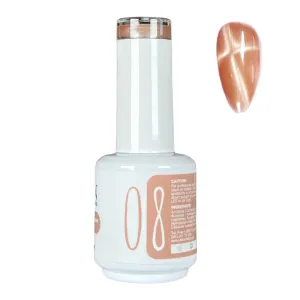 AEON NUDE SHADE CERAMIC CAT EYE GEL 15ml #08