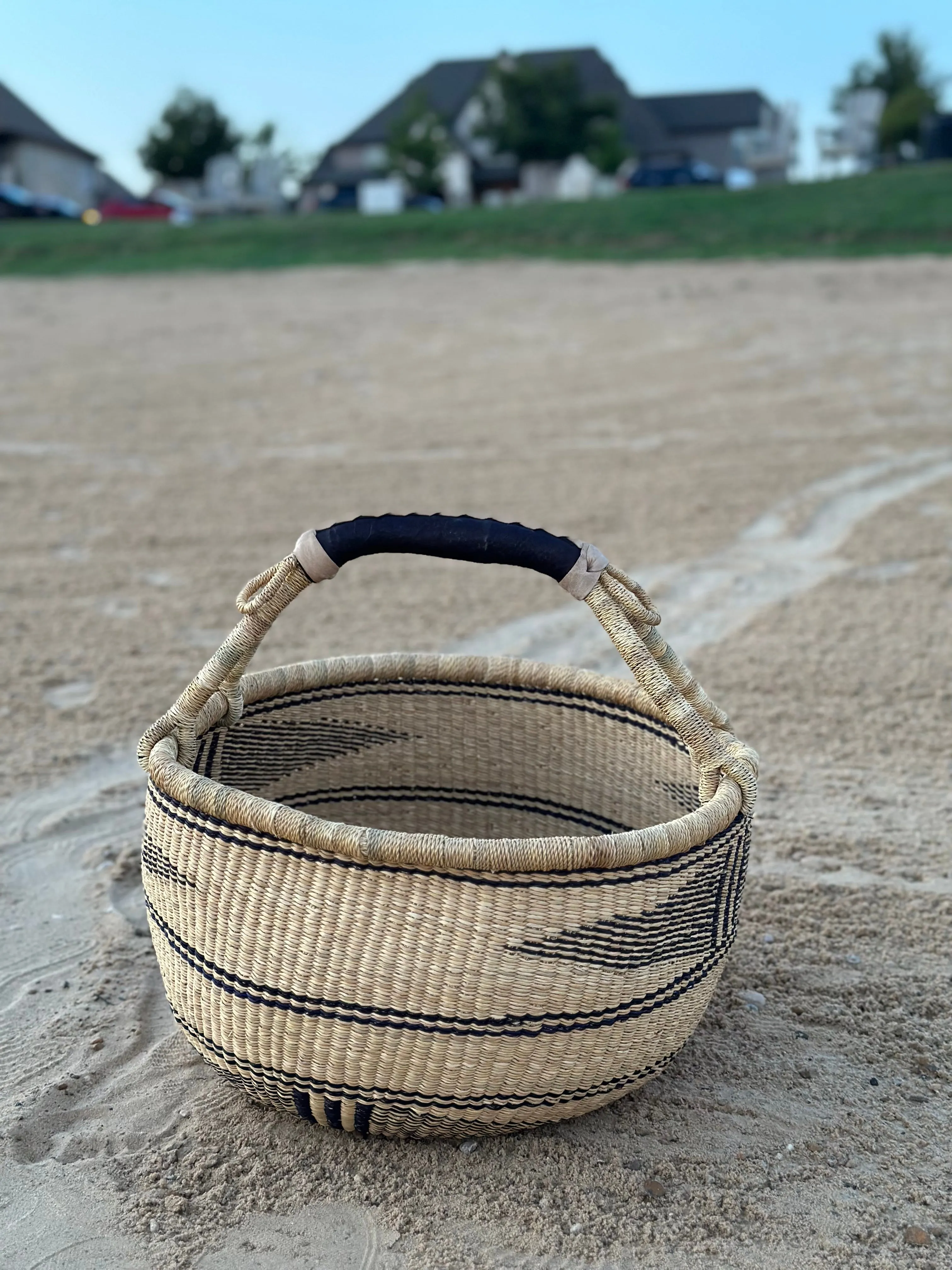 African  Kulbia Market basket -Bolga Ghana basket