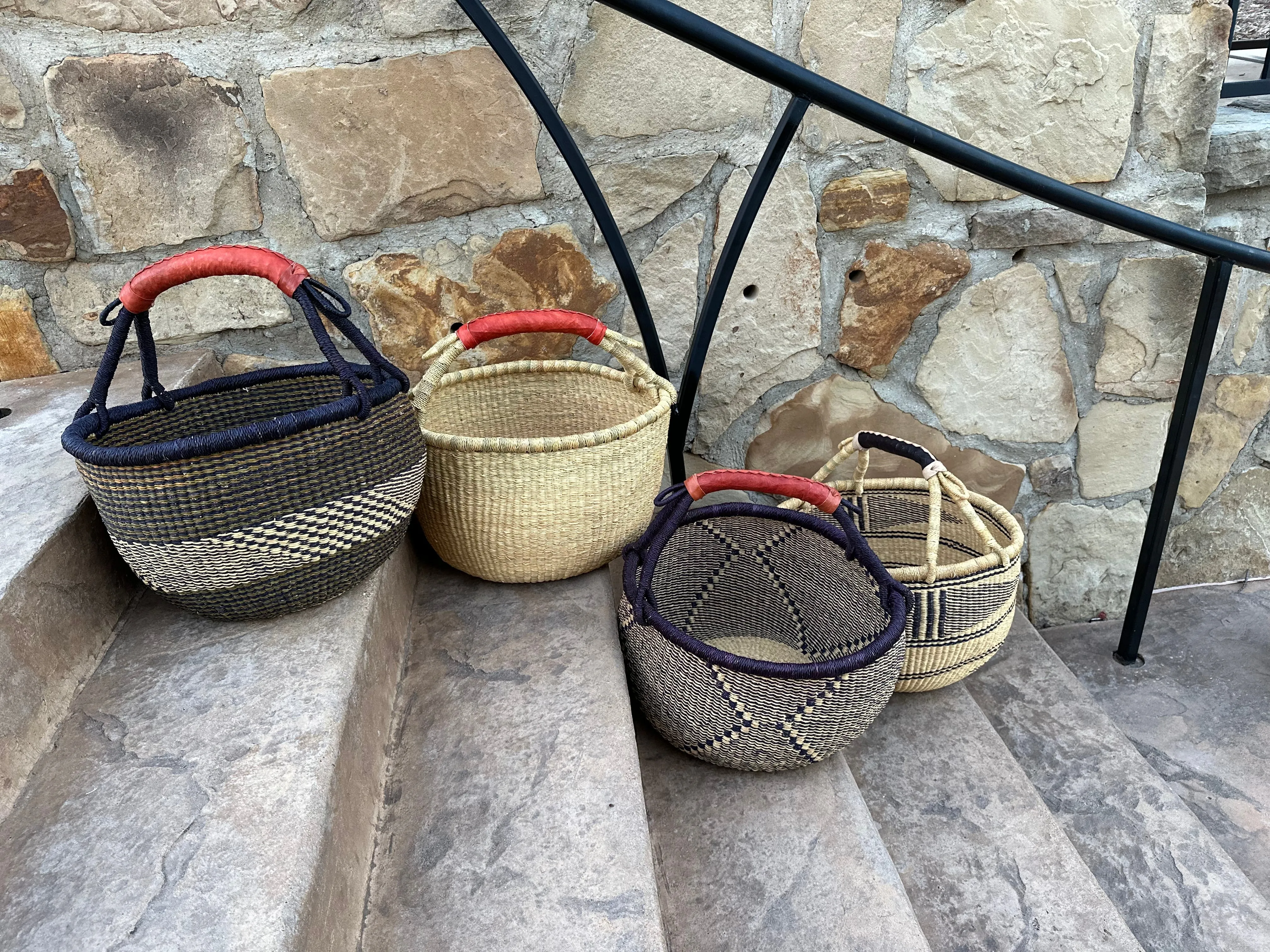 African  Kulbia Market basket -Bolga Ghana basket