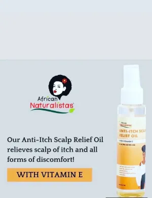 African Naturalistas Anti Itch Scalp Relief Oil