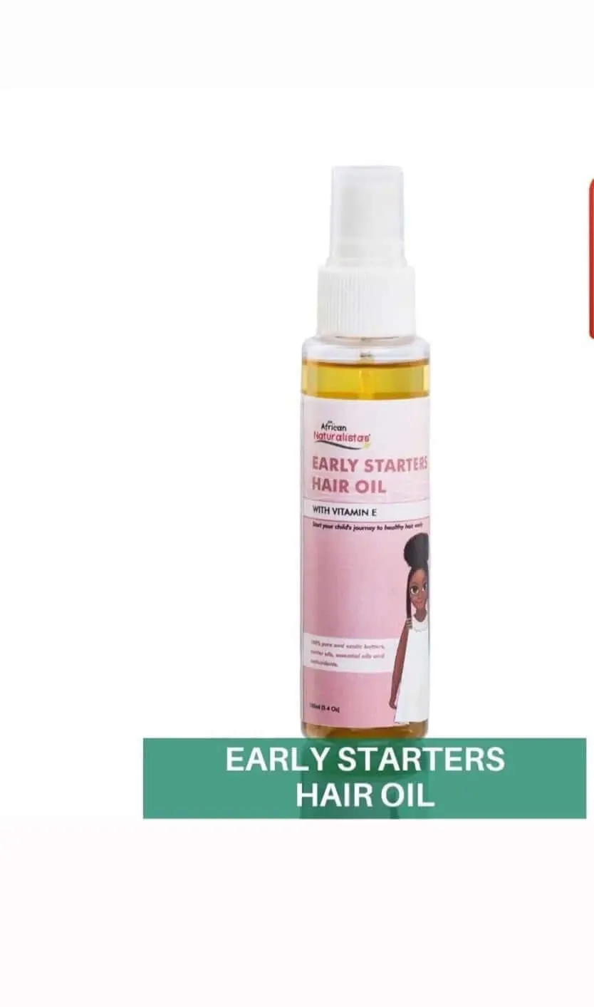African Naturalistas Early Starters Hair Oil