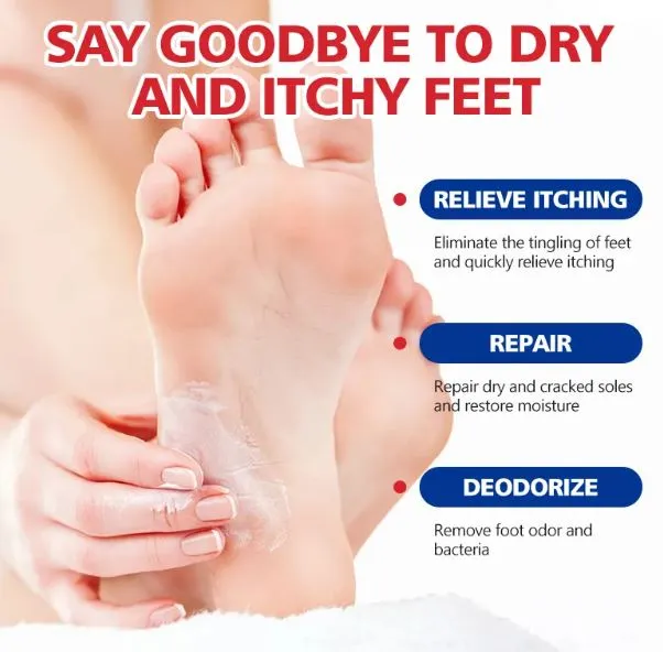 Aichun beauty moisturizing foot cream, dead skin care cream, foot removal cream for cracked heels 20g AC2042