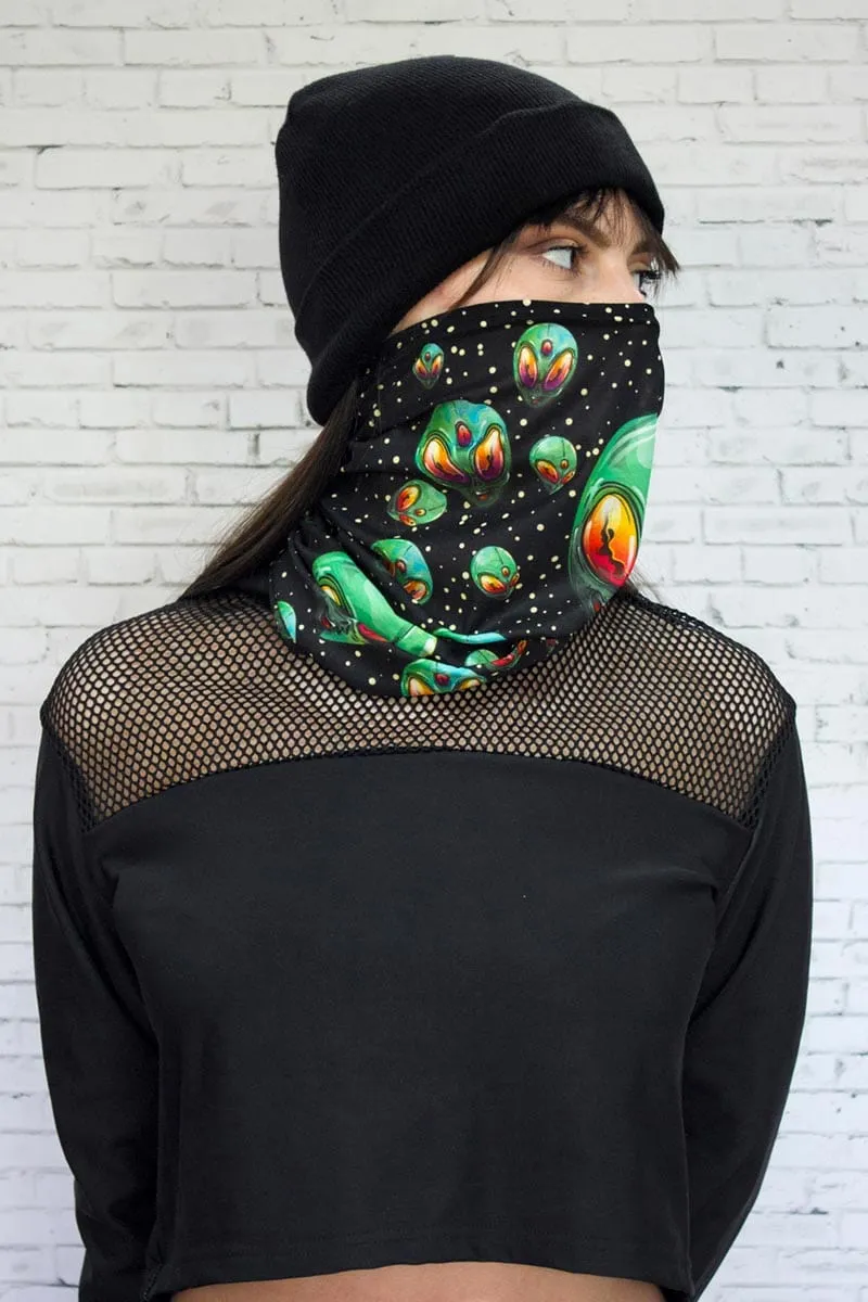 Alien Head Neck Gaiter