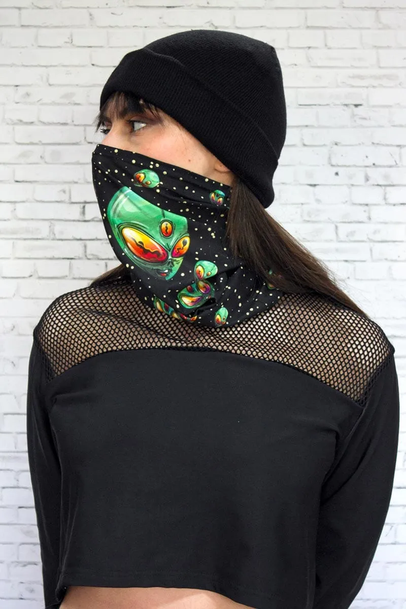 Alien Head Neck Gaiter