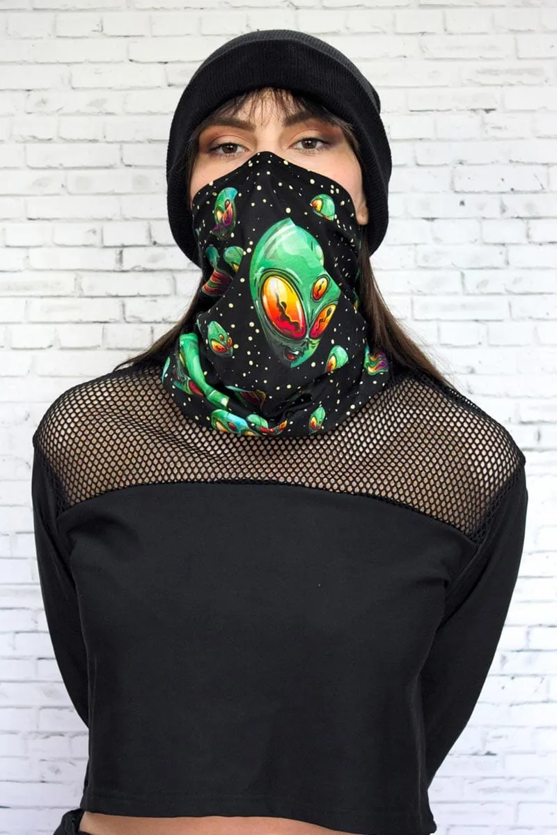 Alien Head Neck Gaiter