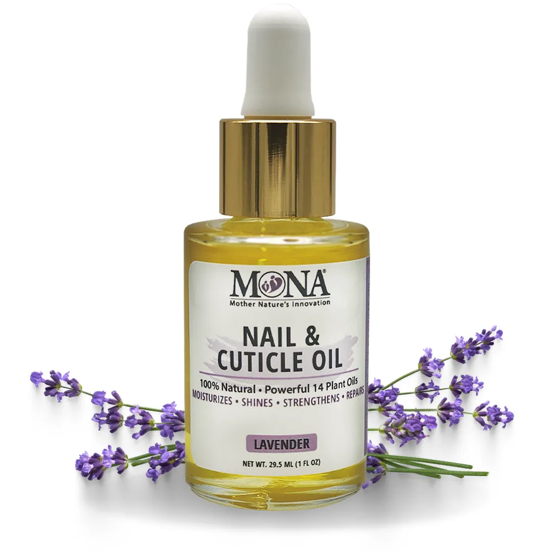 All Natural Nail & Cuticle Oil | Bottle | Lavender