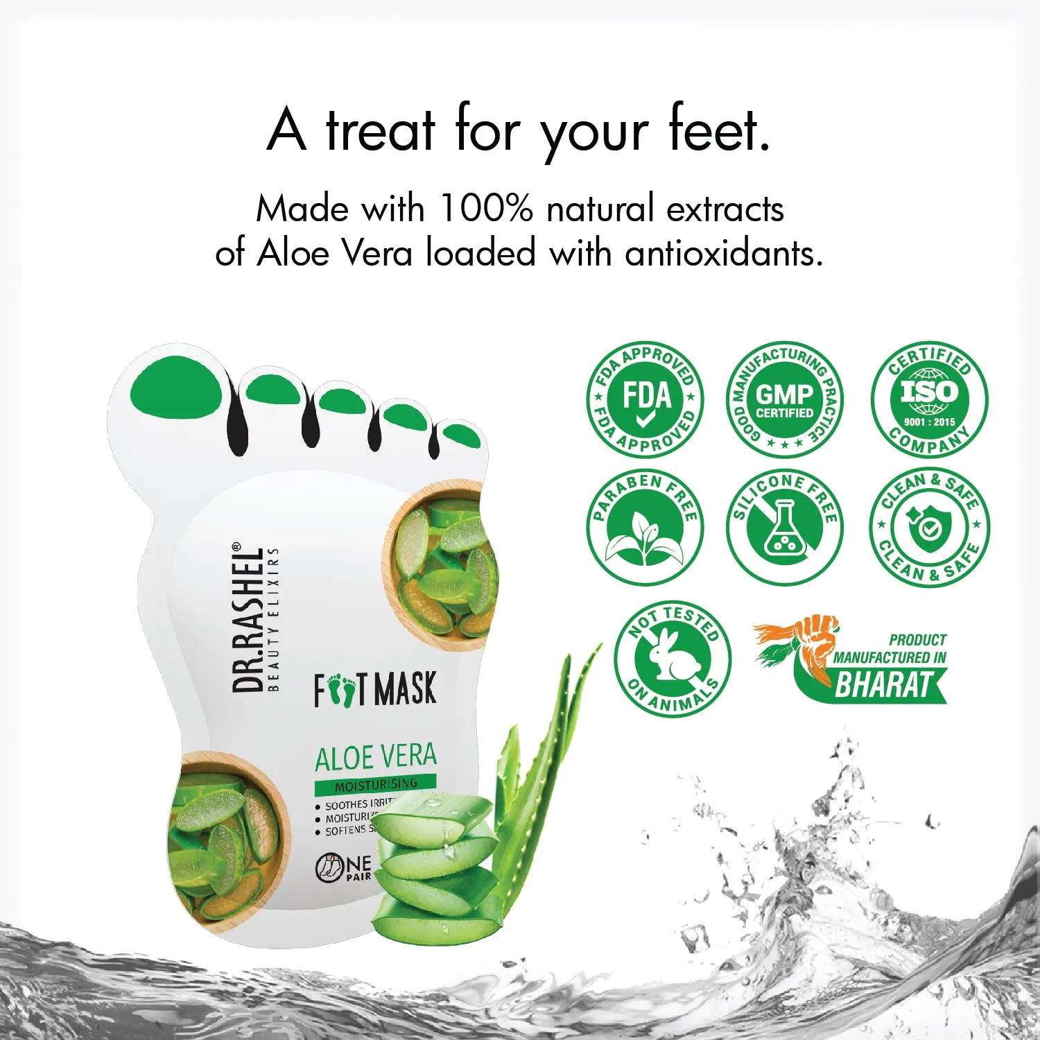 Aloe Vera Foot Mask