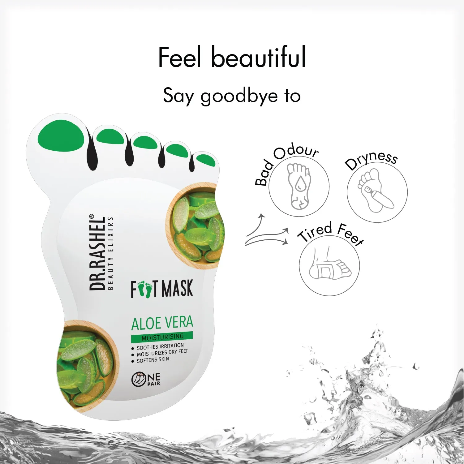 Aloe Vera Foot Mask
