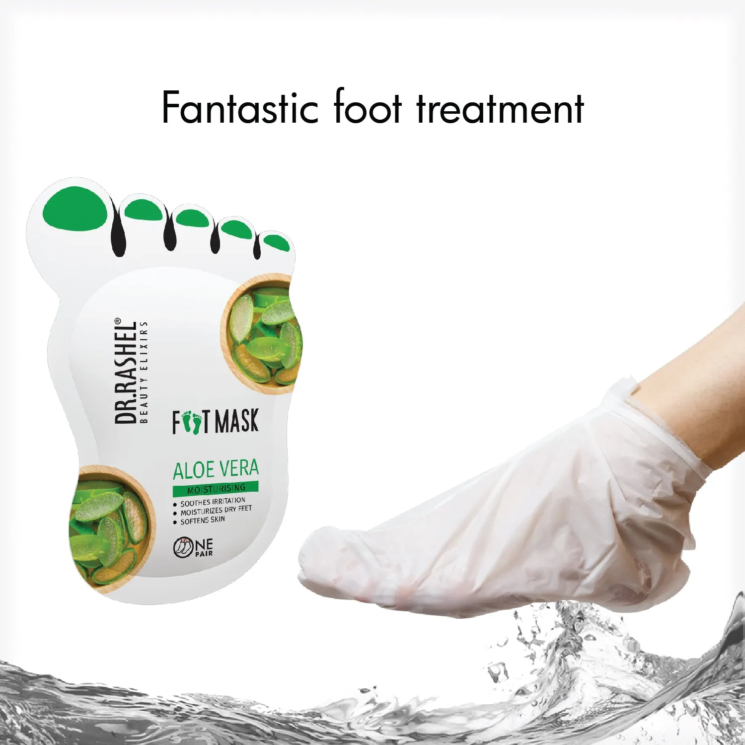 Aloe Vera Foot Mask