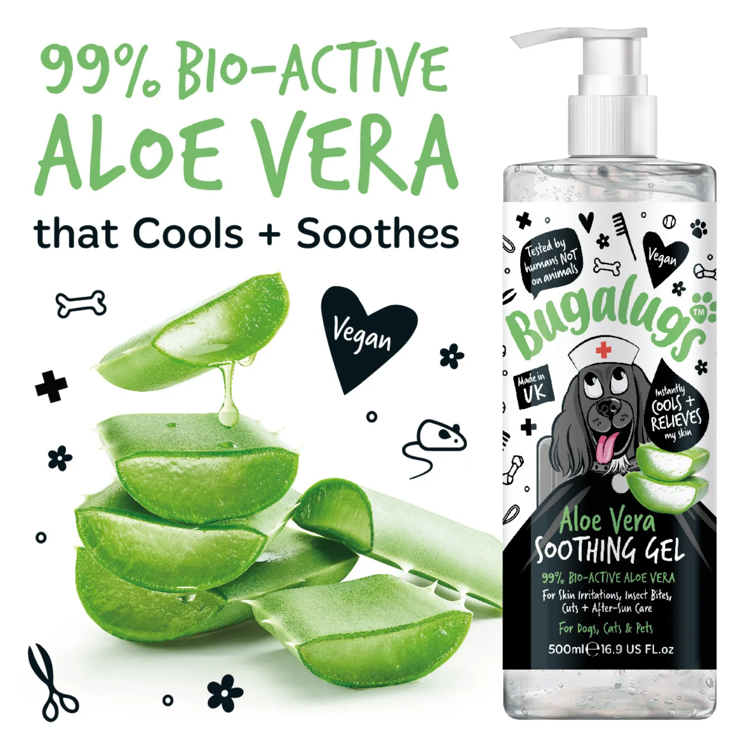 Aloe Vera Soothing Gel for Pets