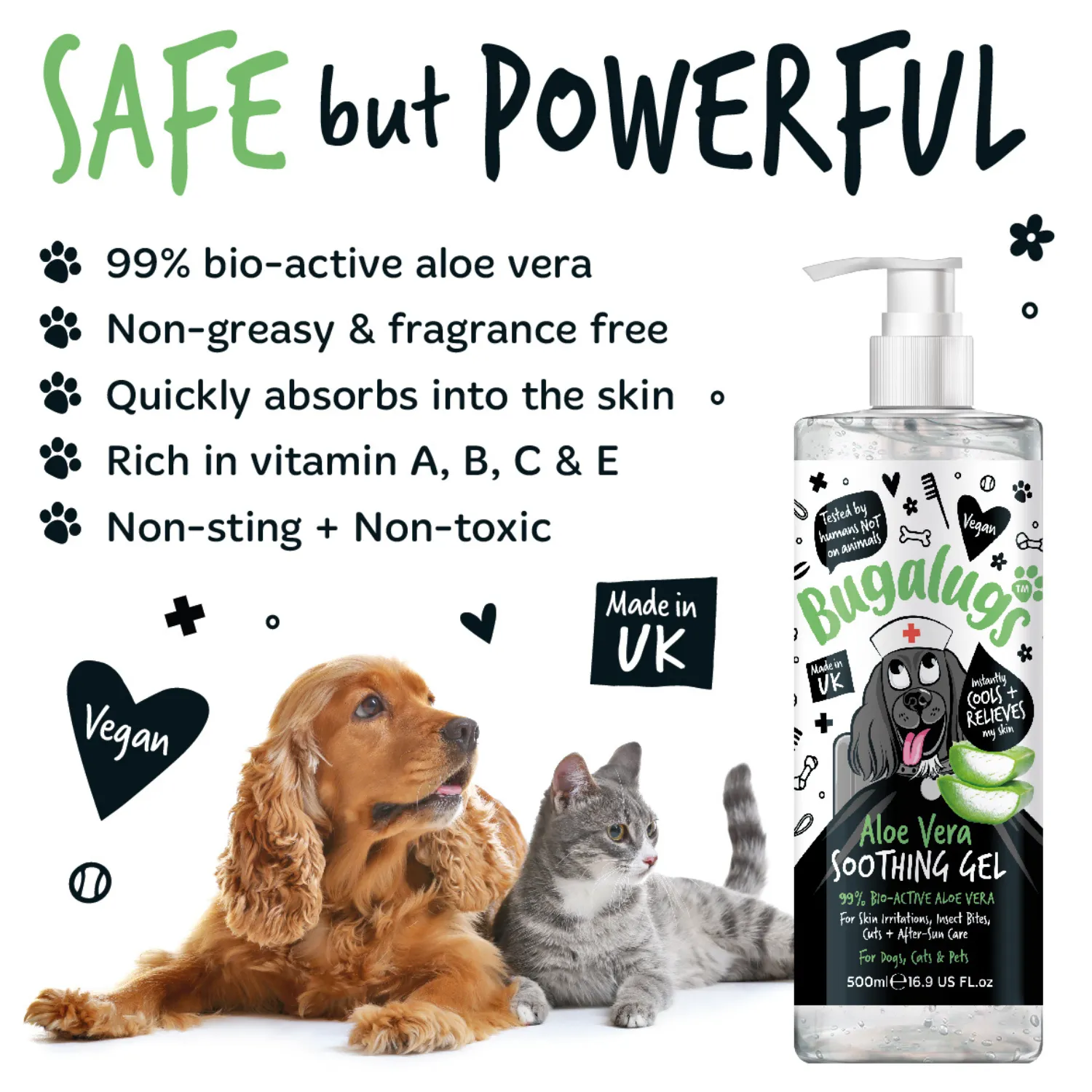 Aloe Vera Soothing Gel for Pets