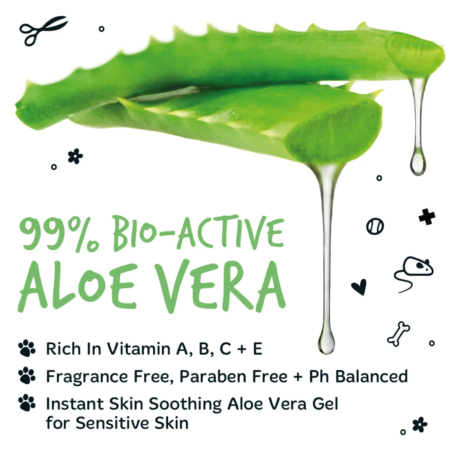 Aloe Vera Soothing Gel for Pets
