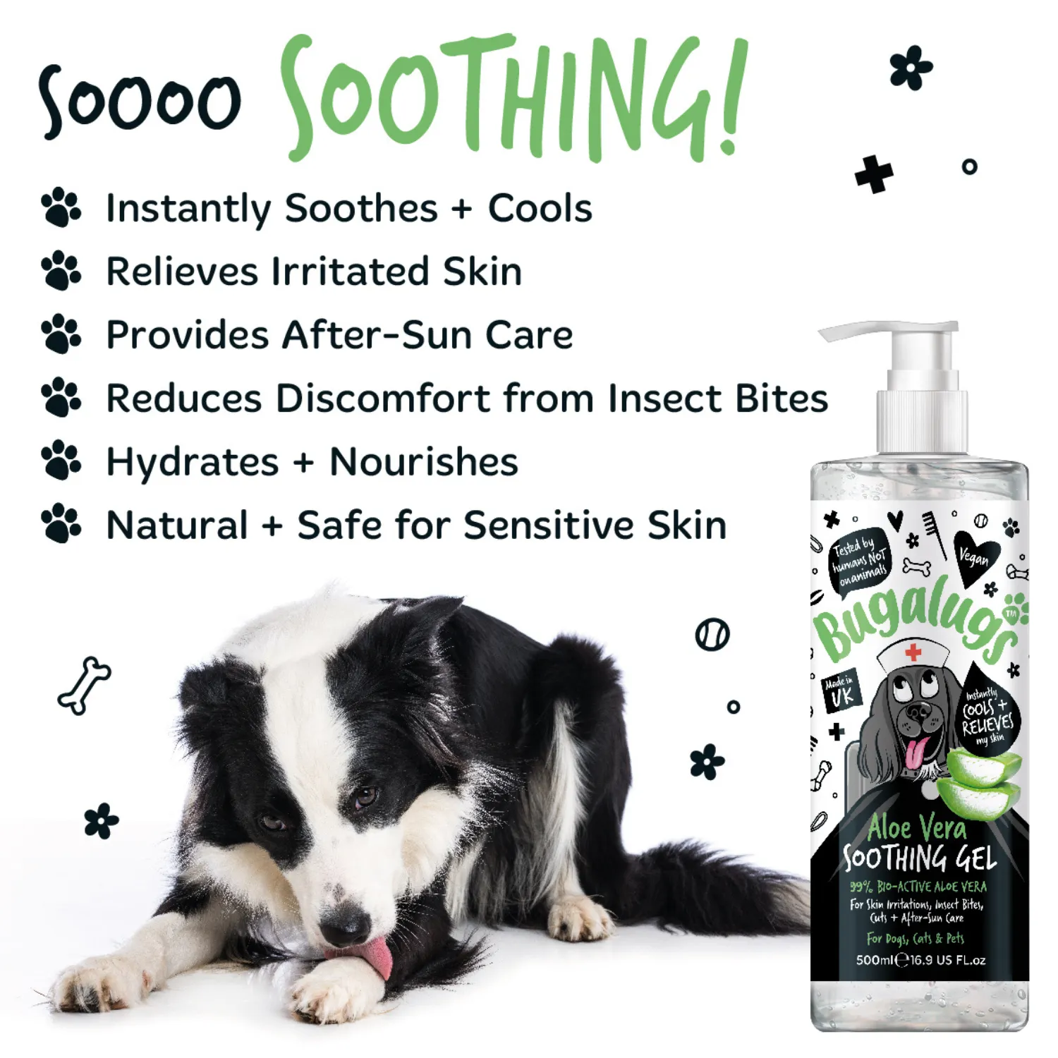 Aloe Vera Soothing Gel for Pets