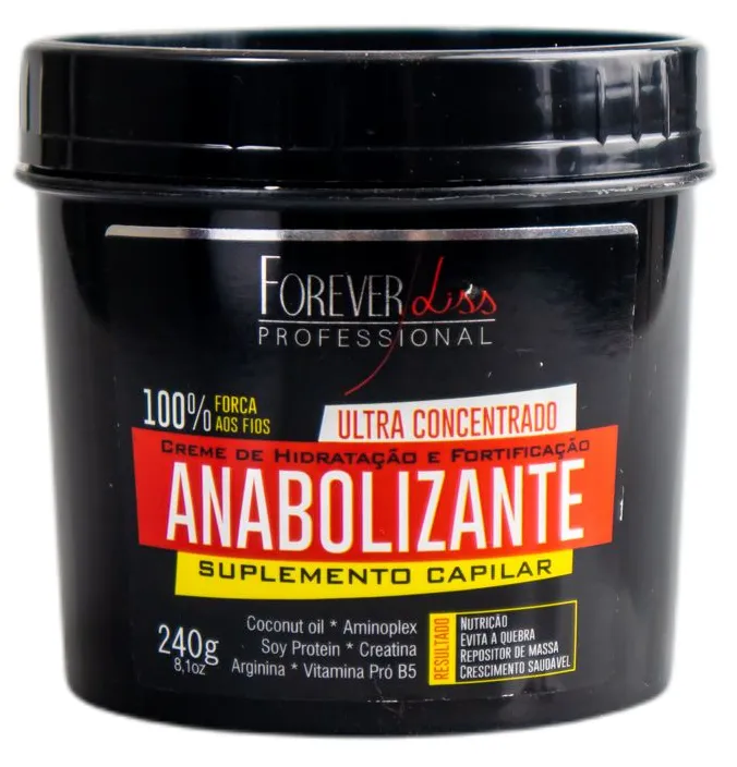 Anabolic Capillary Supplement Moisturizing Fortifying Mask 240g - Forever Liss