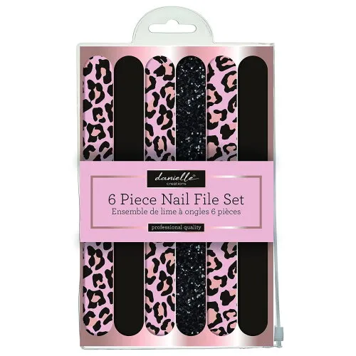 Animal Print Nail Files