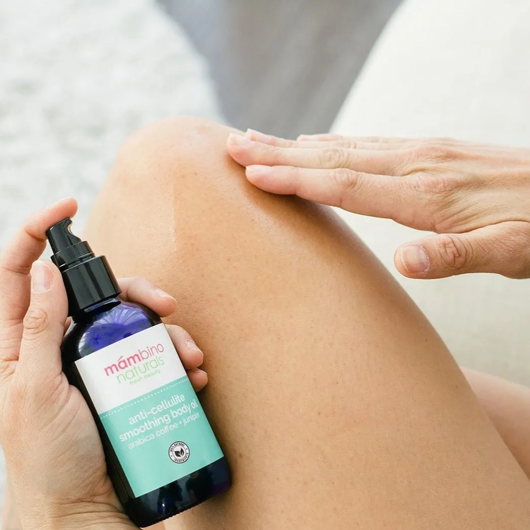 Anti-Cellulite Smoothing Body Oil, Arabica Coffee   Juniper