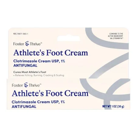 Antifungal Foster & Thrive® 1% Strength Cream 1 oz. Tube - McKesson Brand Mfr# 70677100201