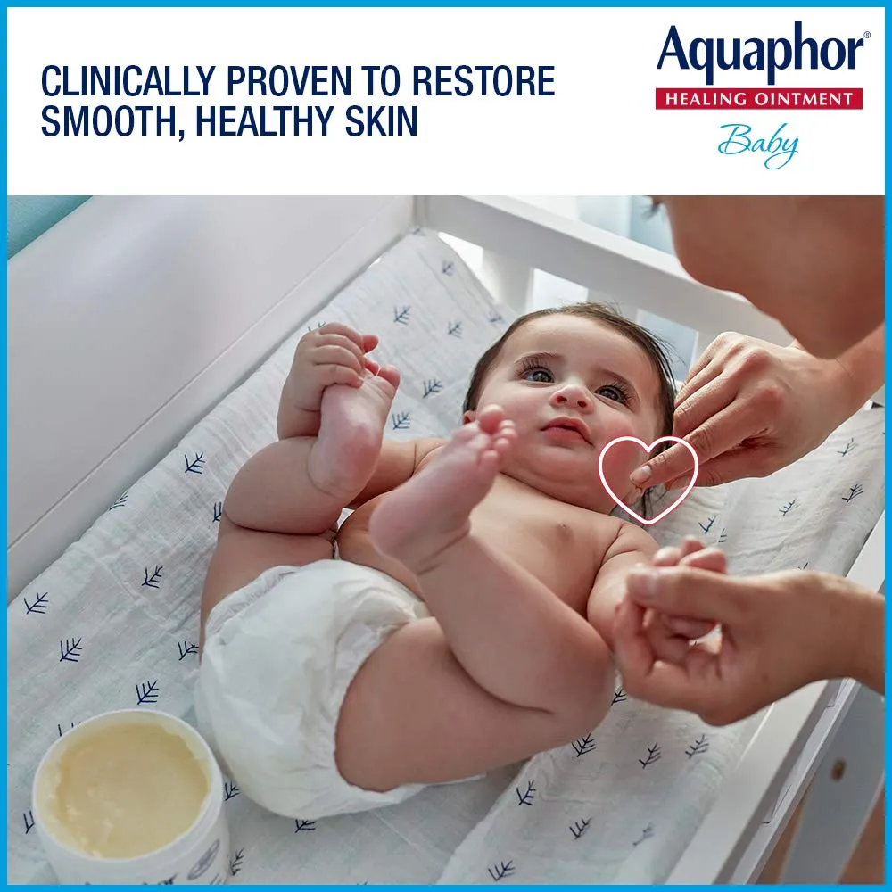Aquaphor Baby Healing Ointment To-Go Pack - Advanced Therapy for Chapped Cheeks and Diaper Rash - Two .35 oz. Tubes 2 Count (Pack of 1)