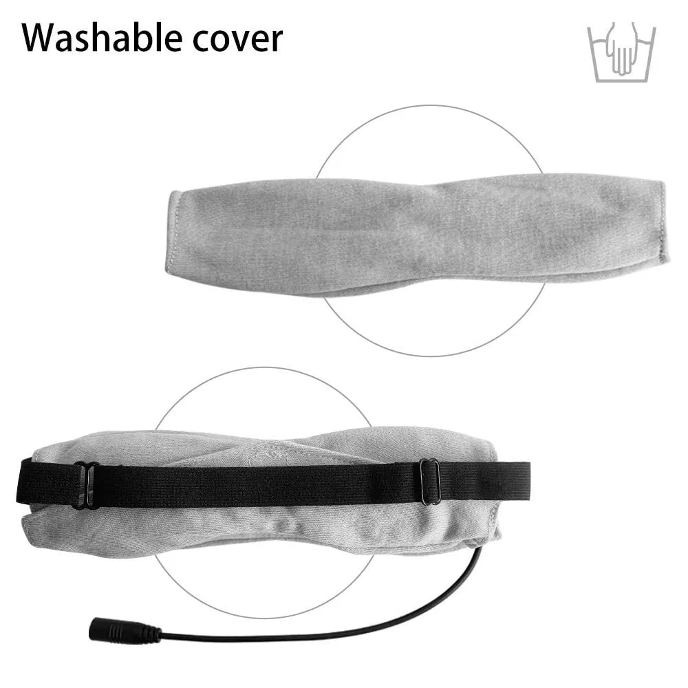 Aroma Season Cotton Heated Eye Mask, Great for Blepharitis and Dry Eyes Treatment, Relieve Dry Eye Syndrome, MGD and Styes (Blue) Blue