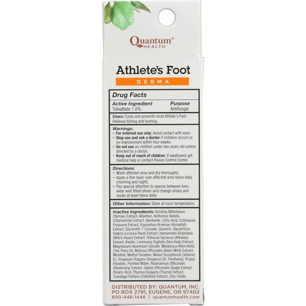 Athlete's Foot Cure Cream