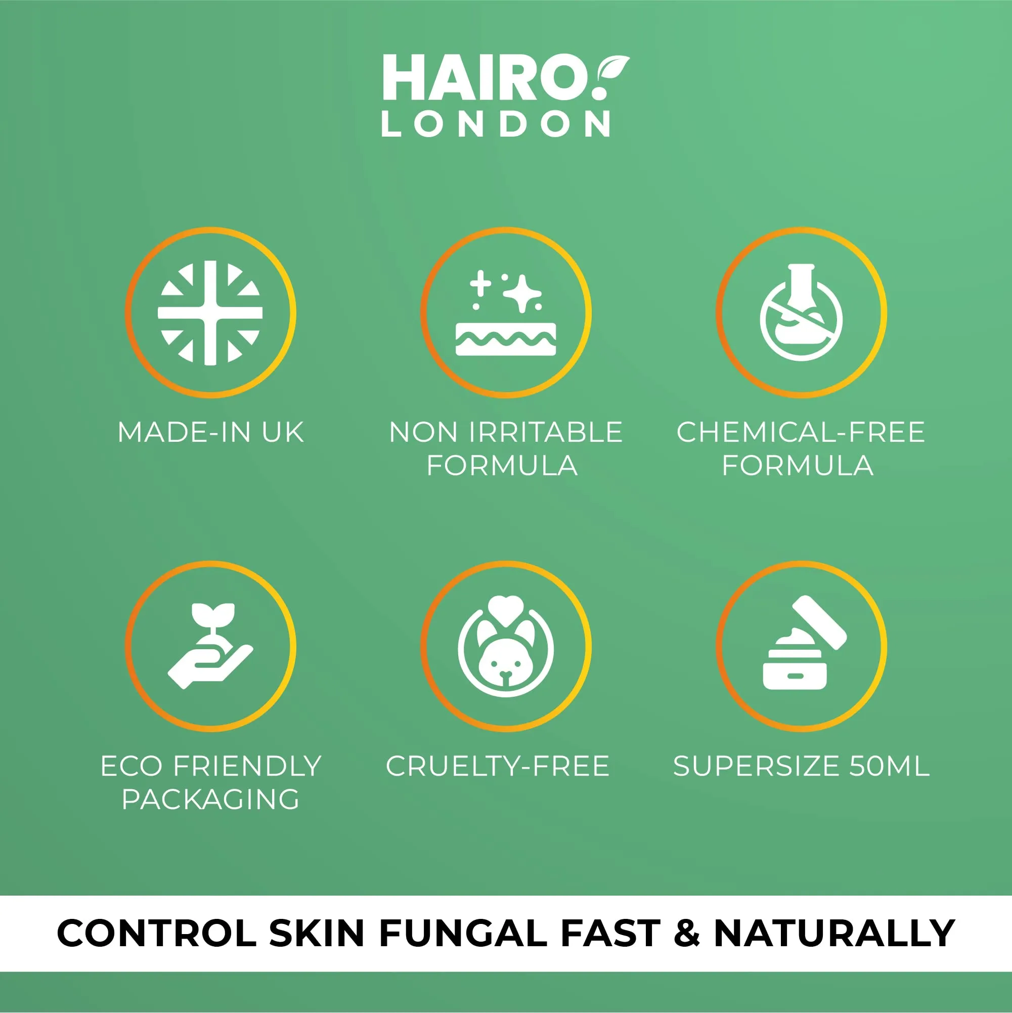 Athletes Foot Treatment | Athletes Foot Cream Extra Strong - Skin Hero | Anti-fungal Foot Treatment | Cooling Anti-fungal Cream for Feet 50g