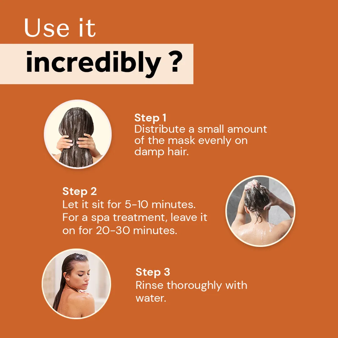 atulya Moroccan Argan Oil Hair Mask - 200gm (Buy 3 Products & Get Rs.300 Off)