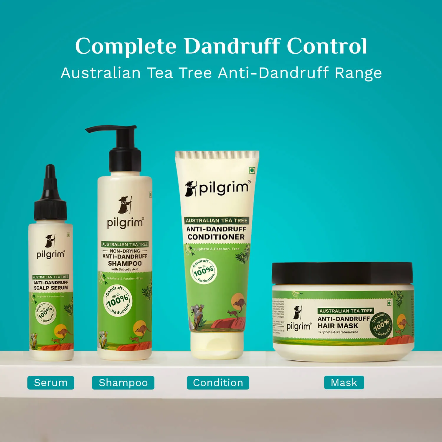 Australian Tea Tree  Anti-Dandruff Scalp Serum for Men