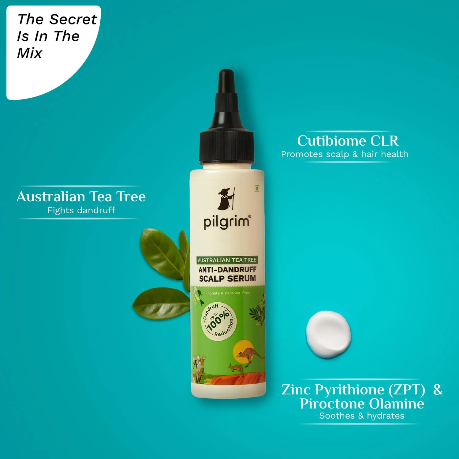 Australian Tea Tree  Anti-Dandruff Scalp Serum for Men