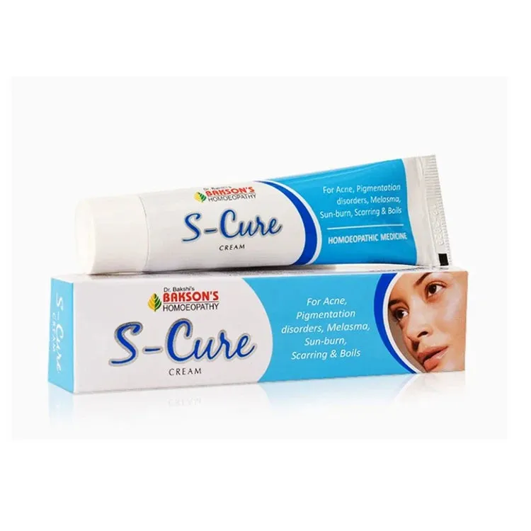 Bakson S Cure Cream - Homeopathic Solution for Radiant Skin