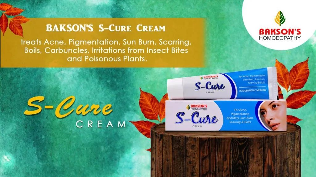 Bakson S Cure Cream - Homeopathic Solution for Radiant Skin
