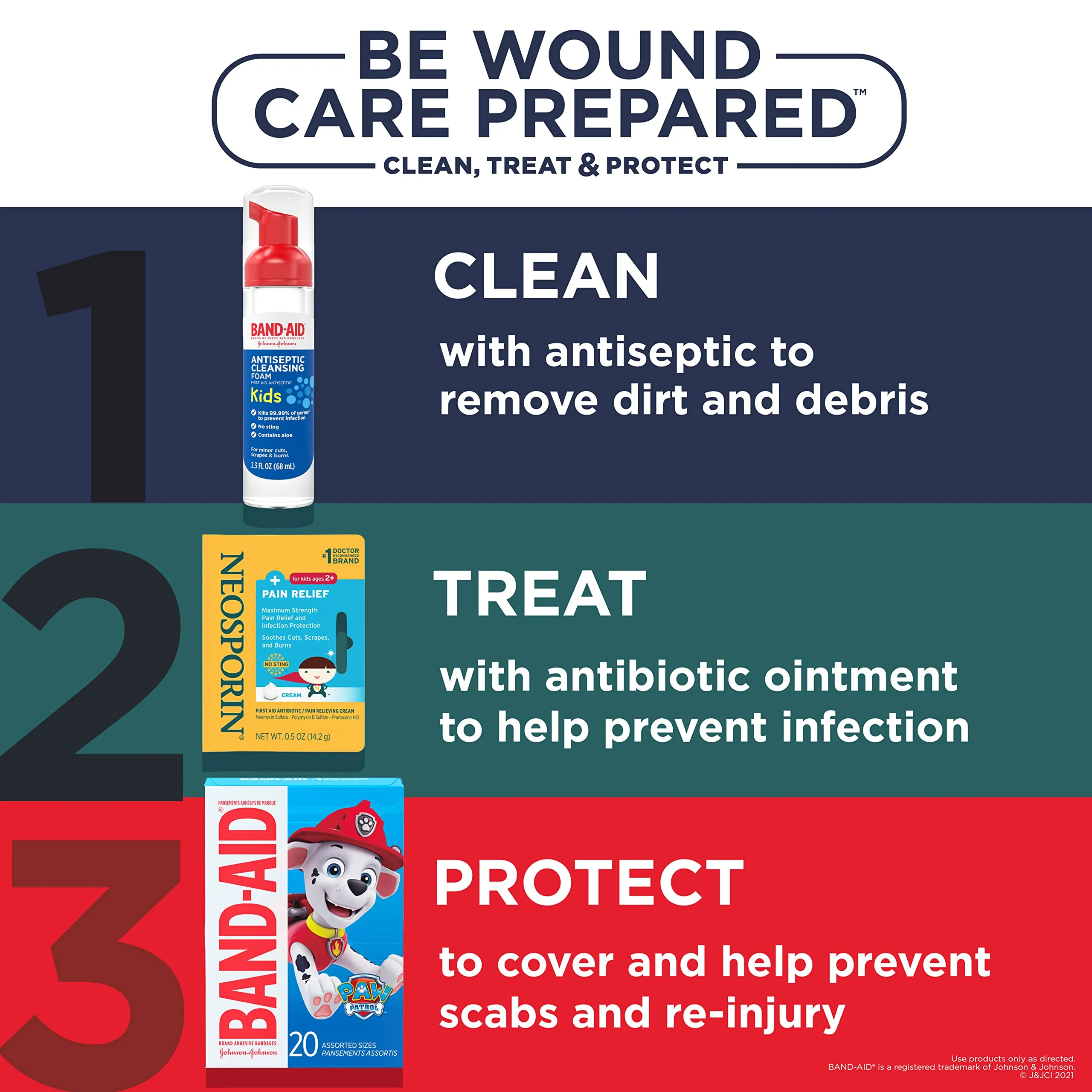 Band-Aid Brand Adhesive Bandages for First Aid, Nickelodeon PAW Patrol, Assorted, 20 ct 20 Count (Pack of 1)