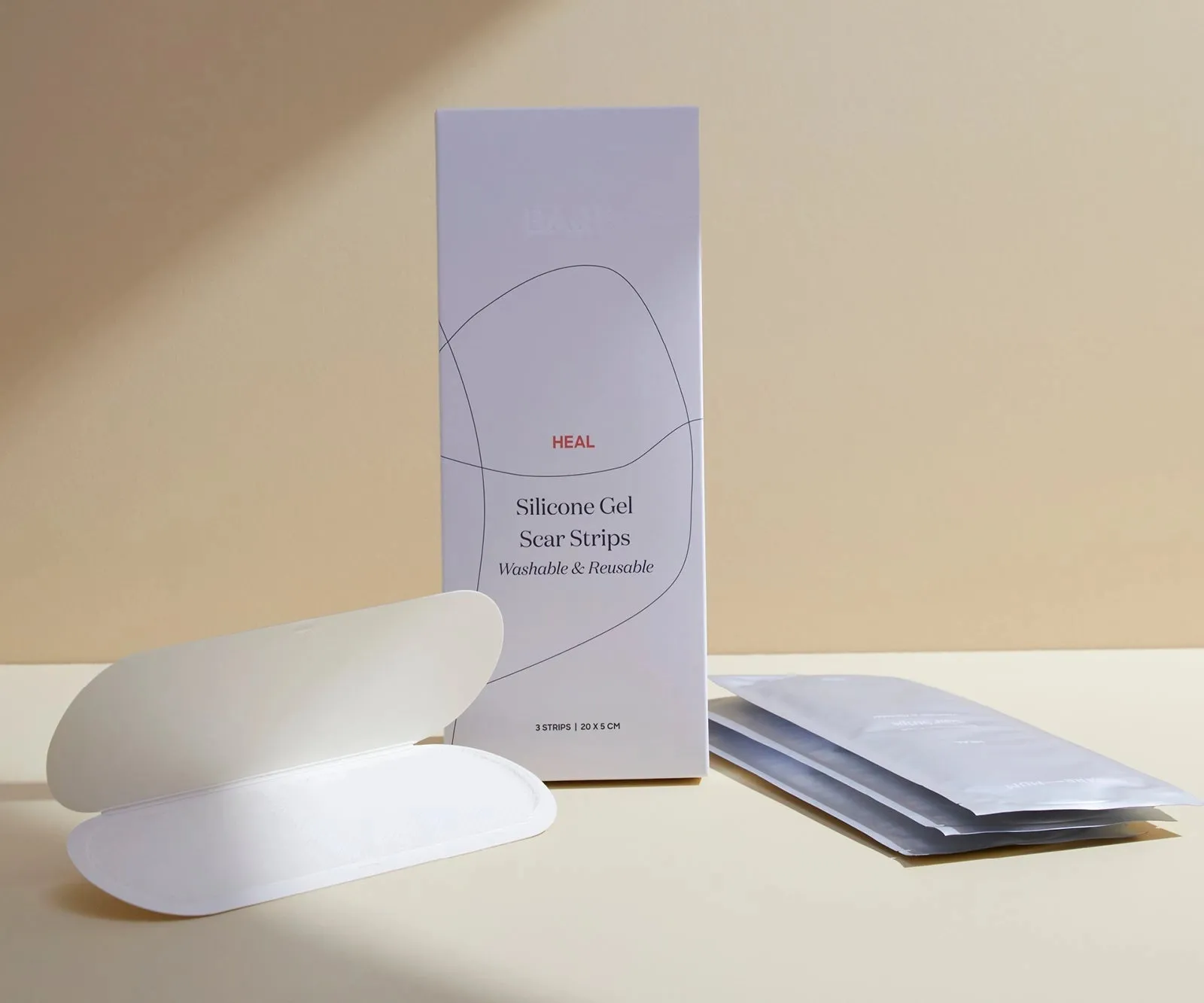 Bare Mum Silicone Gel Scar Strips