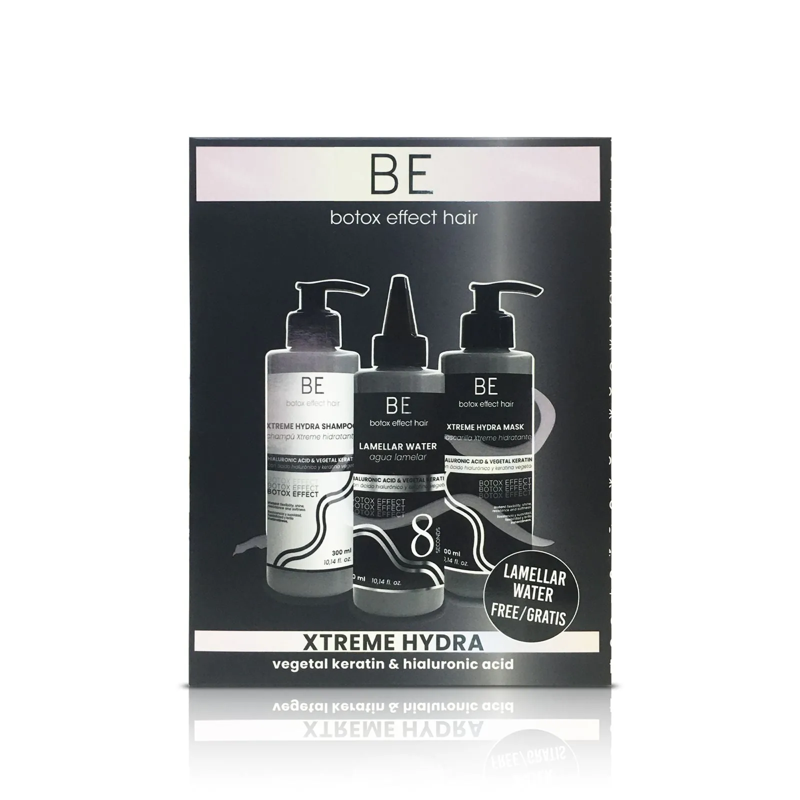 BE 3x300ml Botox Effect Hair Care Treatment Kit