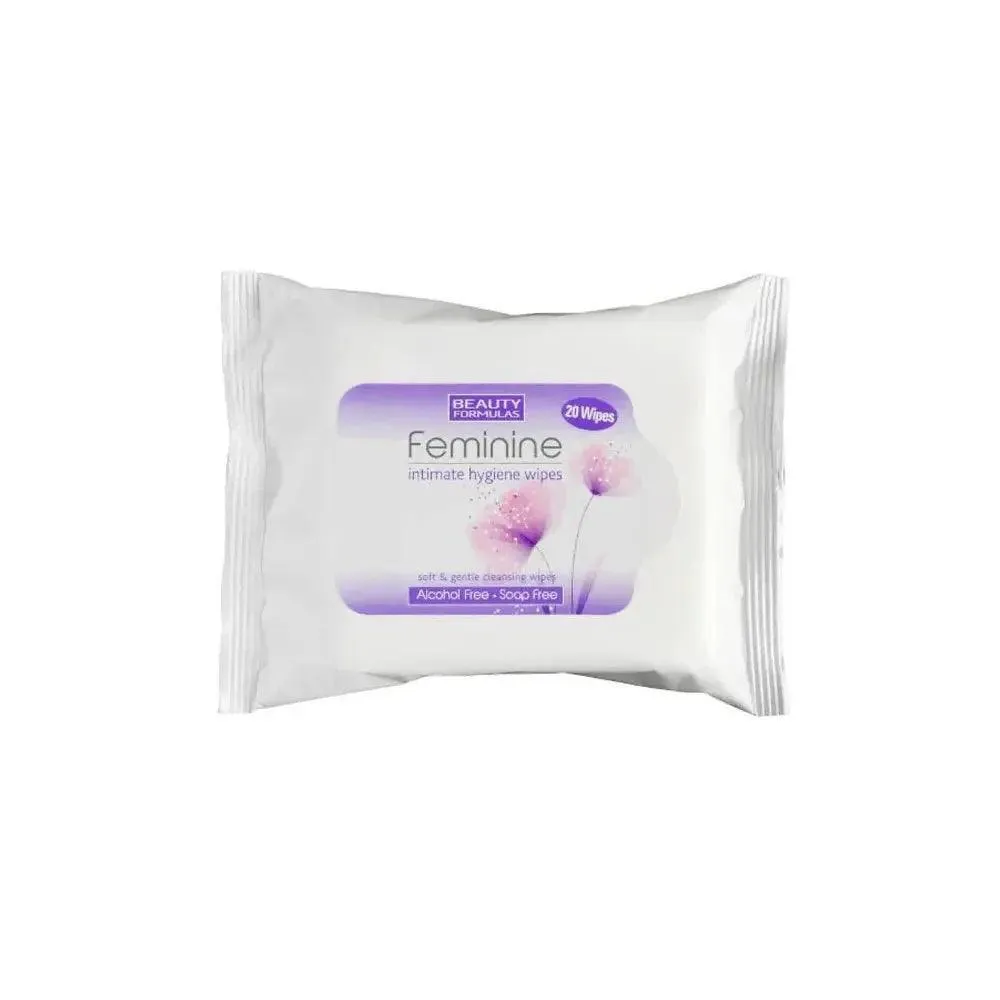 Beauty Formulas Feminine Intimate Wipes 20s